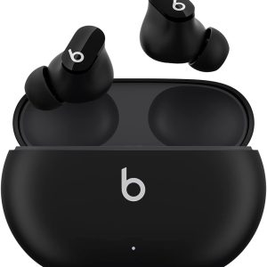 Beats Studio Buds - True Wireless Noise Cancelling Earbuds - Compatible with Apple & Android, Built-in Microphone, IPX4 Rating, Sweat Resistant Earphones, Class 1 Bluetooth Headphones - Black