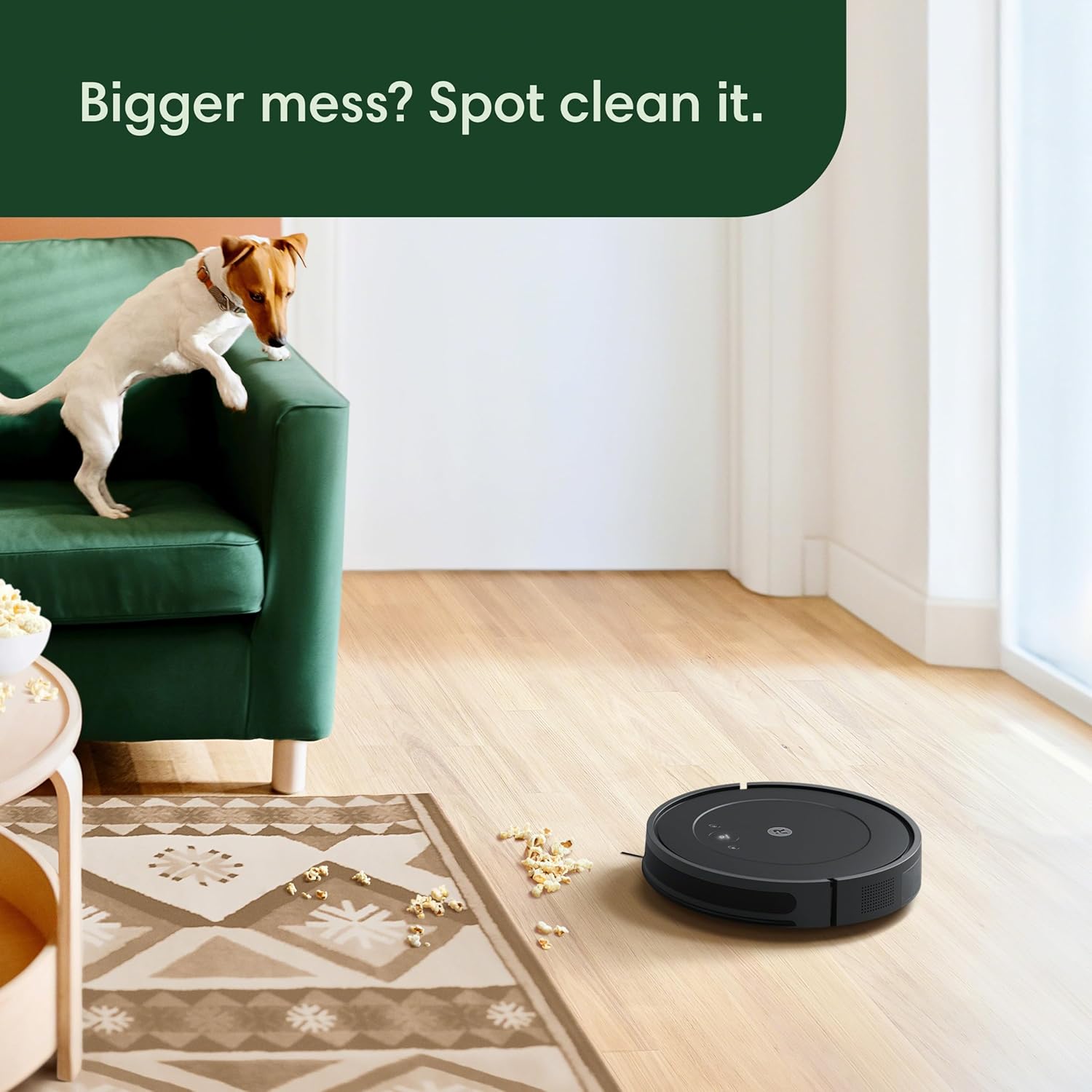 iRobot Roomba Vac Robot Vacuum (Q011) - Power-Lifting Suction, Alexa, Quieter Cleaning Mode, Multi-Surface Cleaning, Cleans in Neat Rows, Easy to use, Self-Charging - Image 5