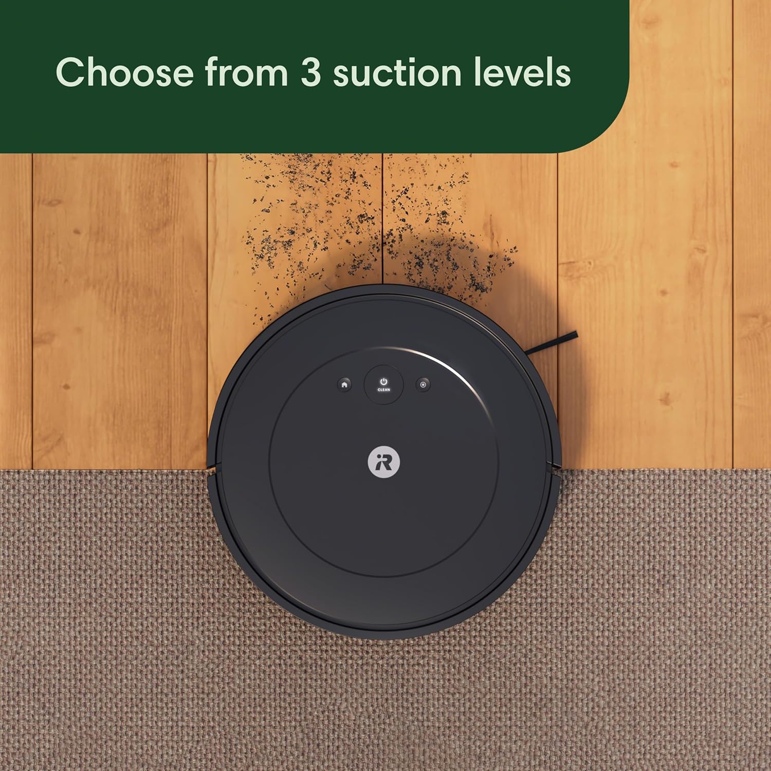 iRobot Roomba Vac Robot Vacuum (Q011) - Power-Lifting Suction, Alexa, Quieter Cleaning Mode, Multi-Surface Cleaning, Cleans in Neat Rows, Easy to use, Self-Charging - Image 6