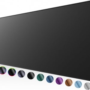 KTRIO Large Gaming Mouse Pad with Superior Micro-Weave Cloth, Extended Desk Mousepad with Stitched Edges, Non-Slip Base, Water Resist Keyboard Pad for Gamer, Office & Home, 31.5 x 11.8 in, Black