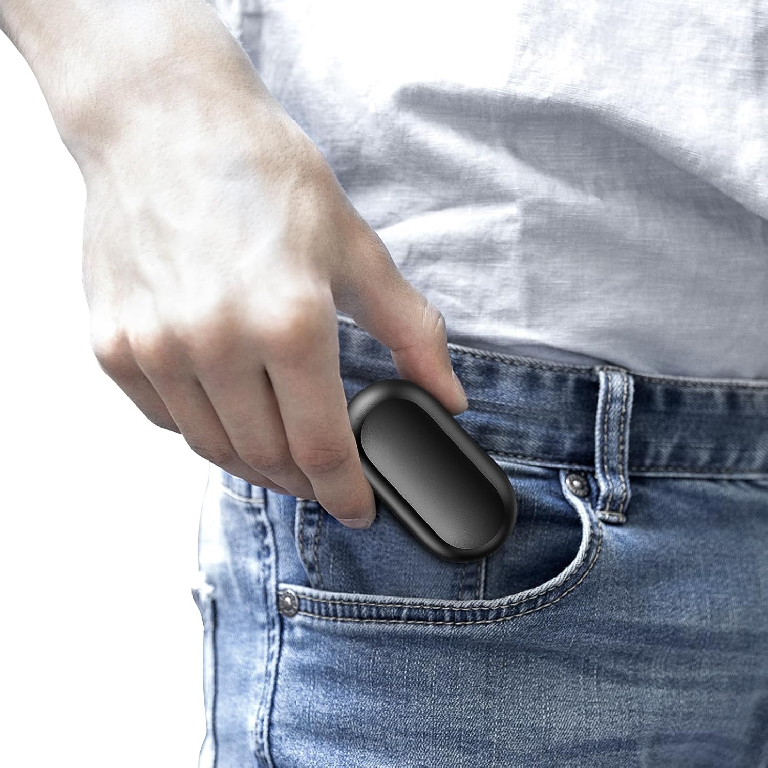 kurdene Wireless Earbuds Bluetooth 5.3 in Ear Buds Light-Weight Headphones,Deep Bass Sound,Built-in Mics Headset,Clear Calls Earphones for Sports Workout - Image 8