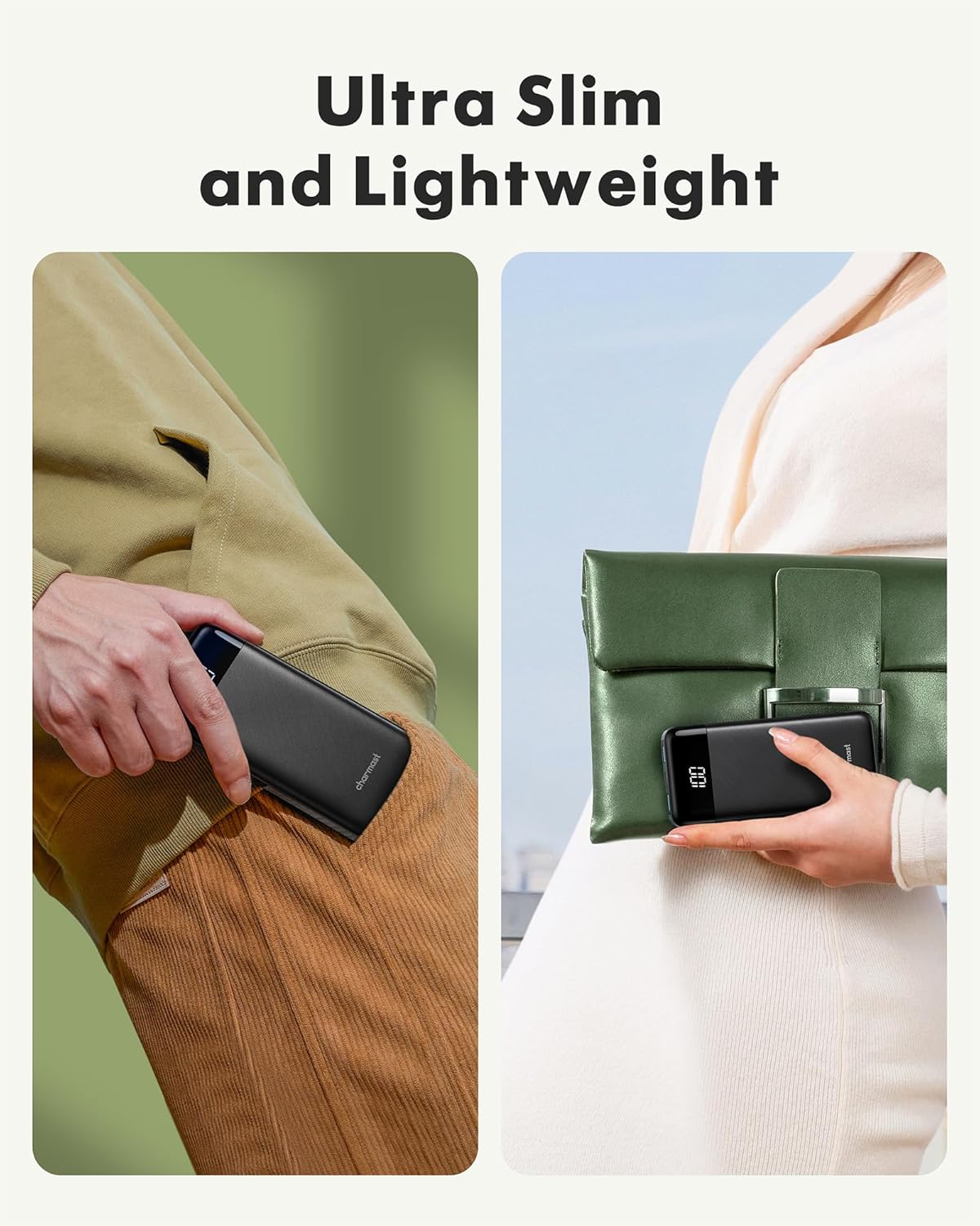 Portable Charger with Built in Cables, Portable Charger with Cords Wires Slim 10000mAh Travel Essentials Battery Pack 6 Outputs 3A High Speed Power Bank for iPhone Samsung Pixel LG Moto iPad - Image 6